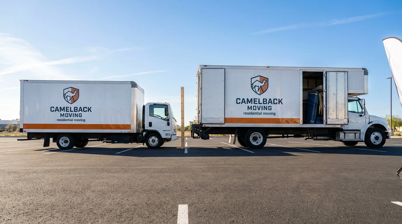 Moving truck size capacity guide in Isle of Palms